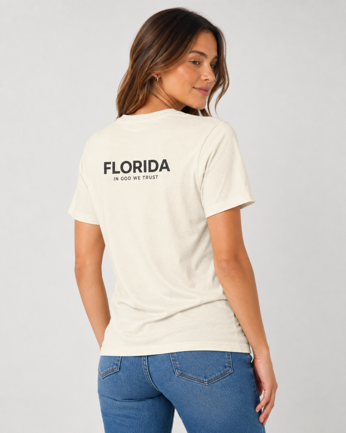 Florida All State In God We Trust Unisex Everyday Tee