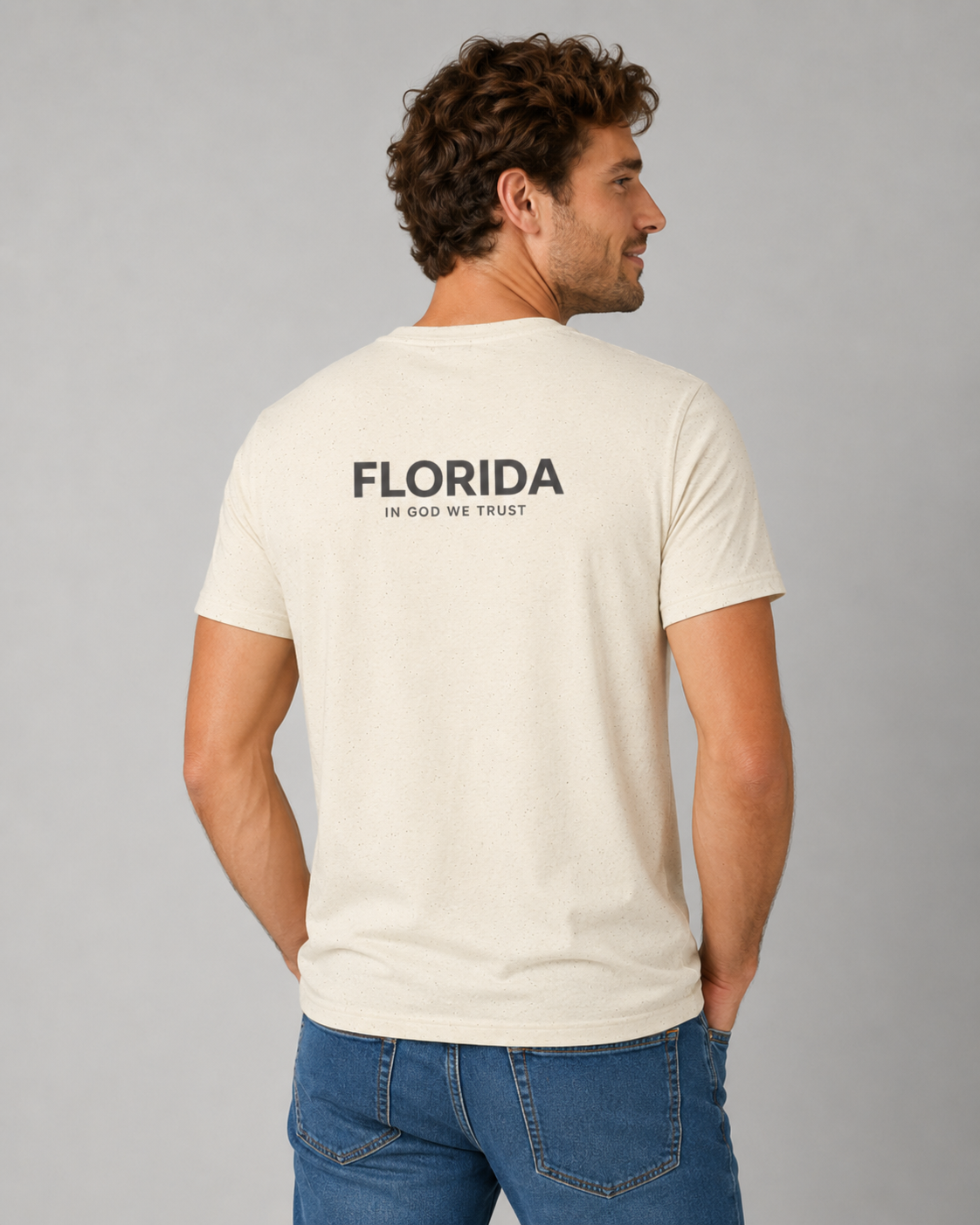 Florida All State In God We Trust Unisex Everyday Tee