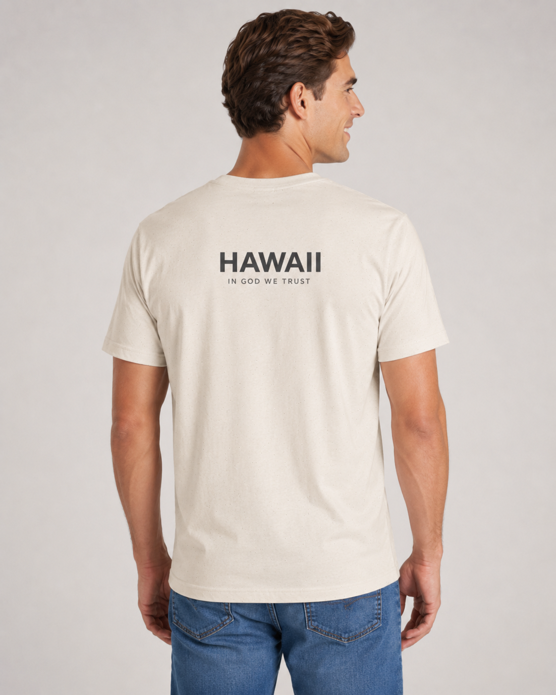 Hawaii All State In God We Trust Unisex Everyday Tee