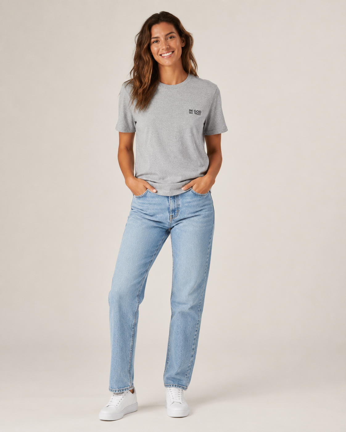 Illinois All State In God We Trust Unisex Everyday Tee