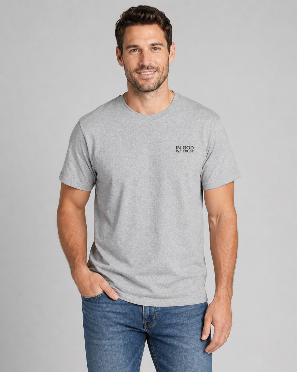 Illinois All State In God We Trust Unisex Everyday Tee