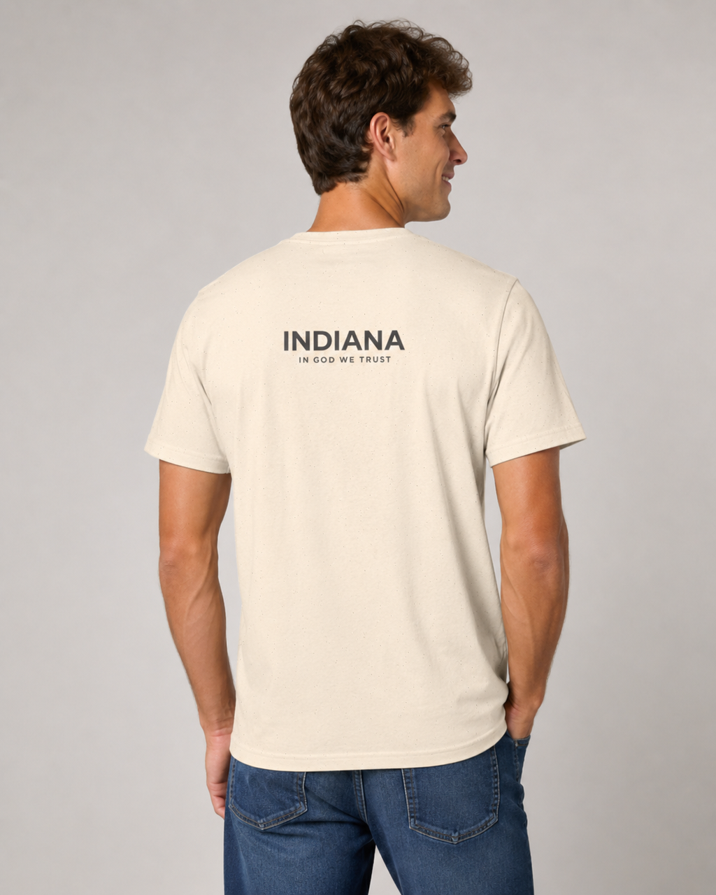 Indiana All State In God We Trust Unisex Everyday Tee