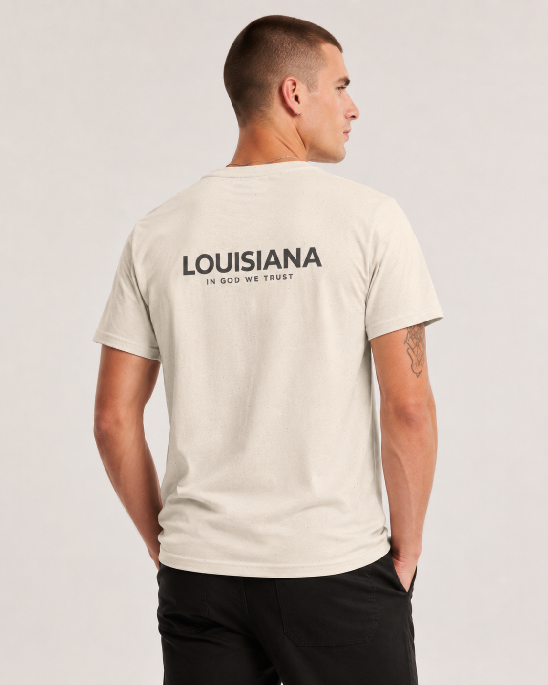 Louisiana All State In God We Trust Unisex Everyday Tee