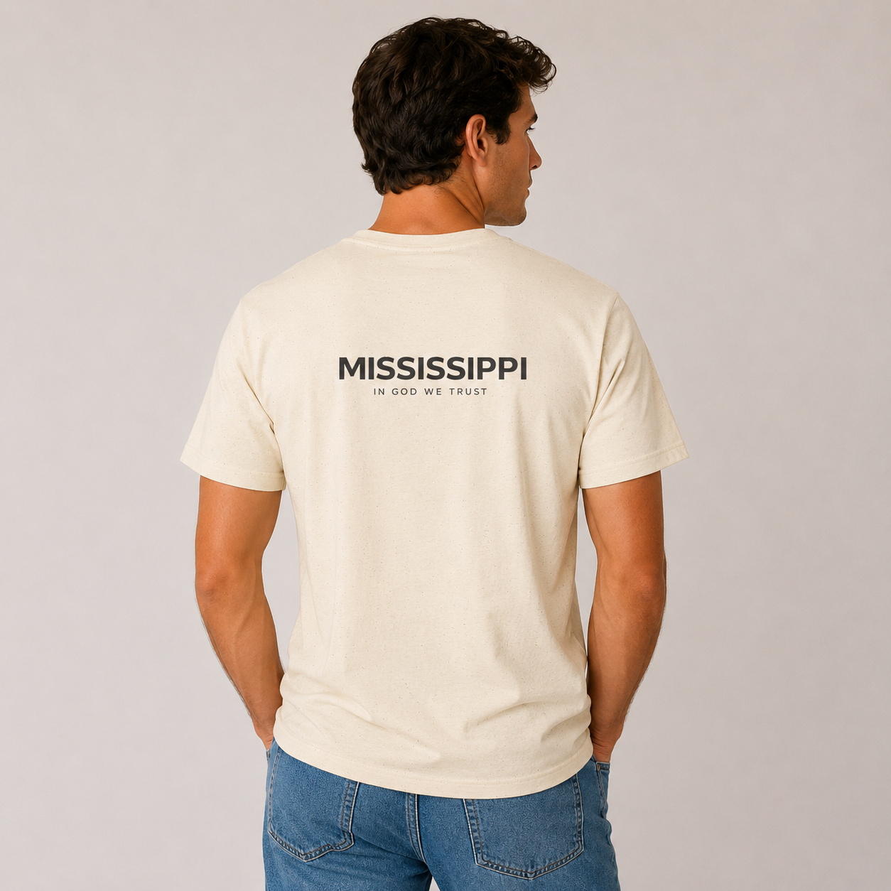 Mississippi All State In God We Trust Unisex Everyday Tee