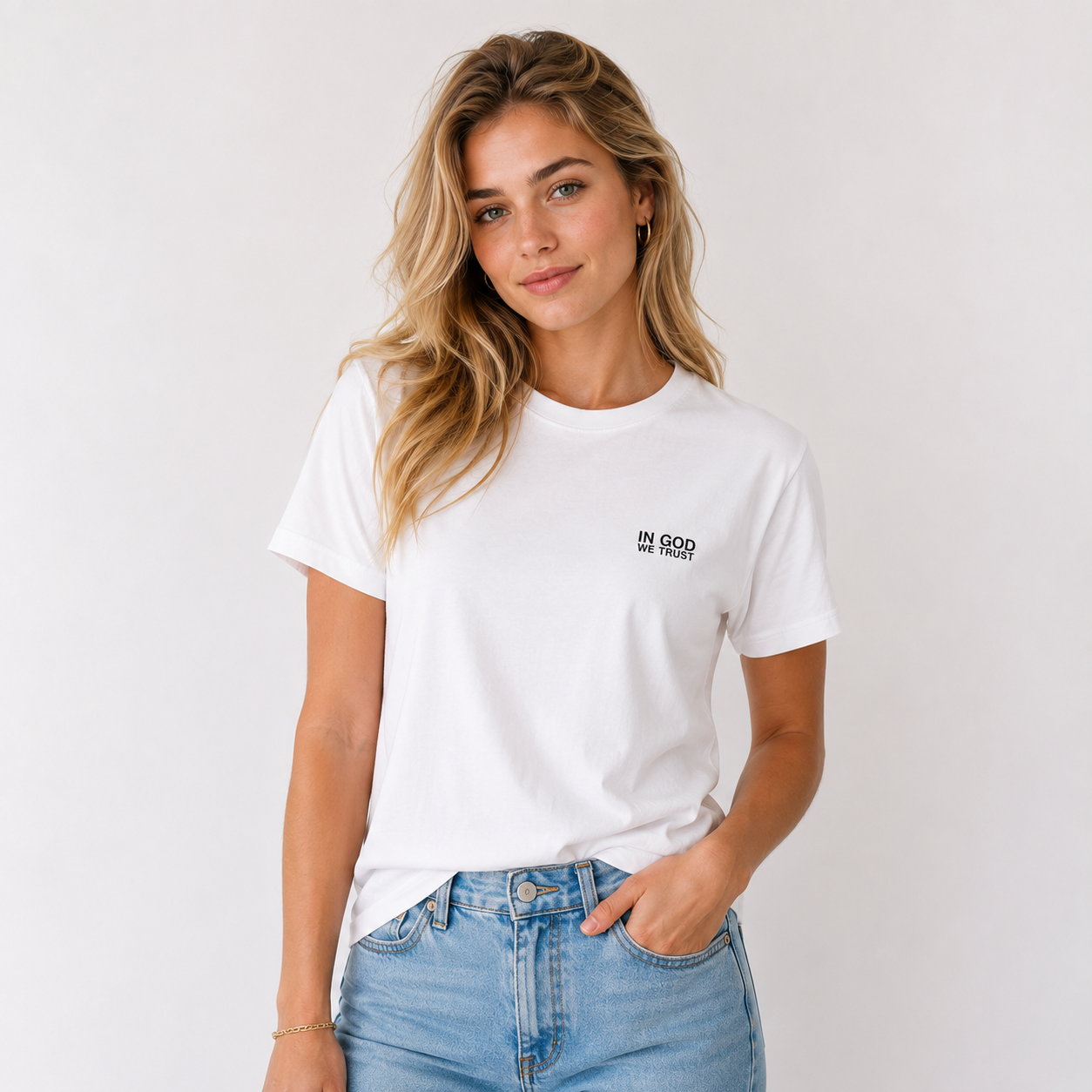 South Dakota All State In God We Trust Unisex Everyday Tee