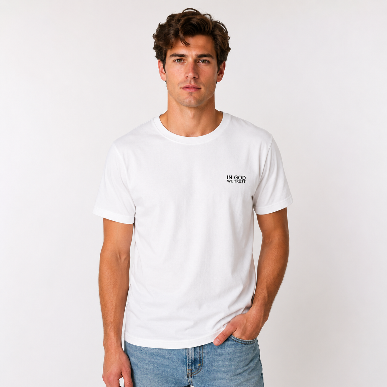 South Dakota All State In God We Trust Unisex Everyday Tee