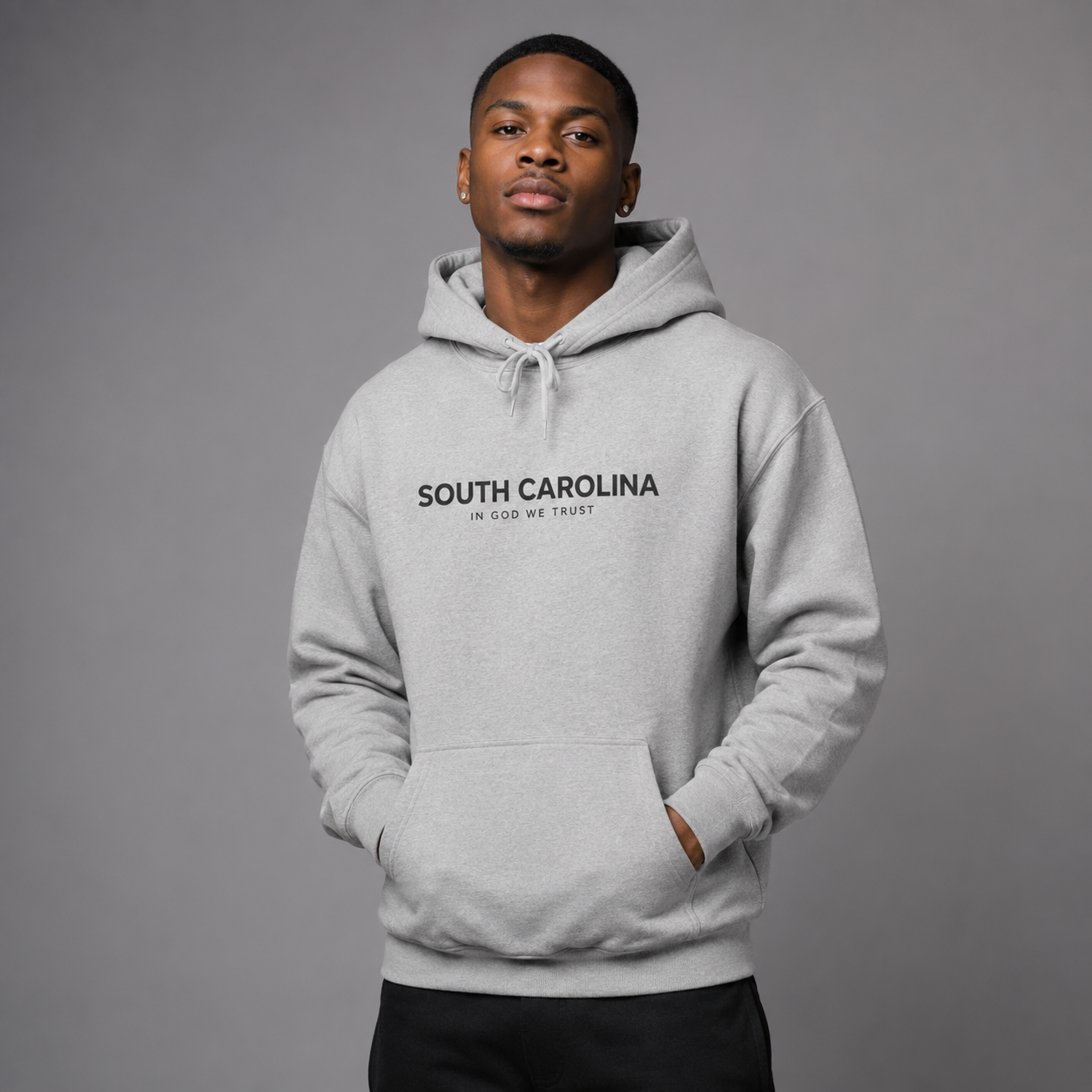 South Carolina All State In God We Trust Unisex Hooded Sweatshirt