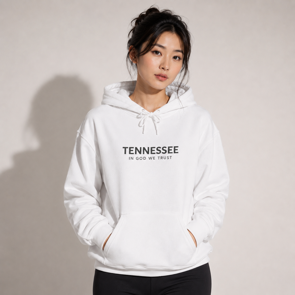 Tennessee All State In God We Trust Unisex Hooded Sweatshirt