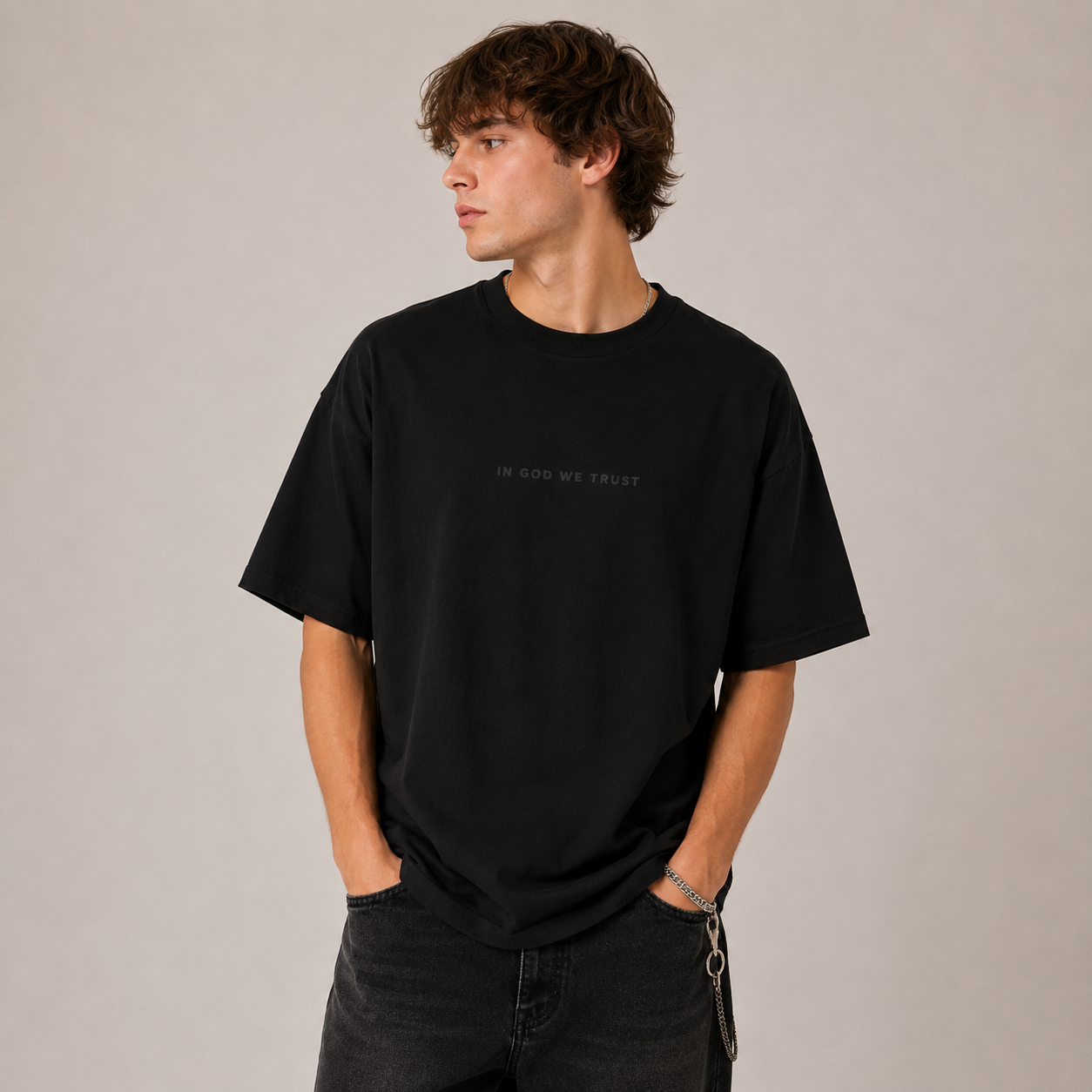 Tennessee All State In God We Trust Unisex Casual Oversized Boxy Tee