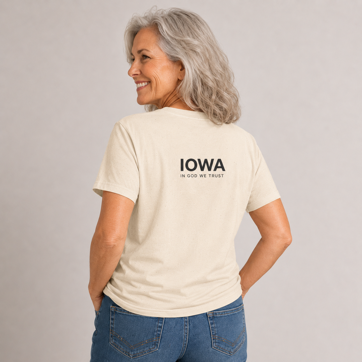 Iowa All State In God We Trust Unisex Everyday Tee