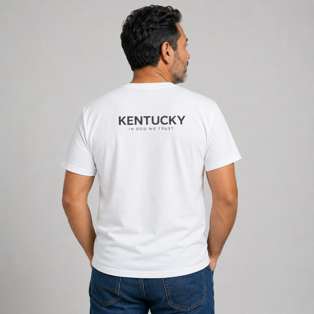 Kentucky All State In God We Trust Unisex Everyday Tee