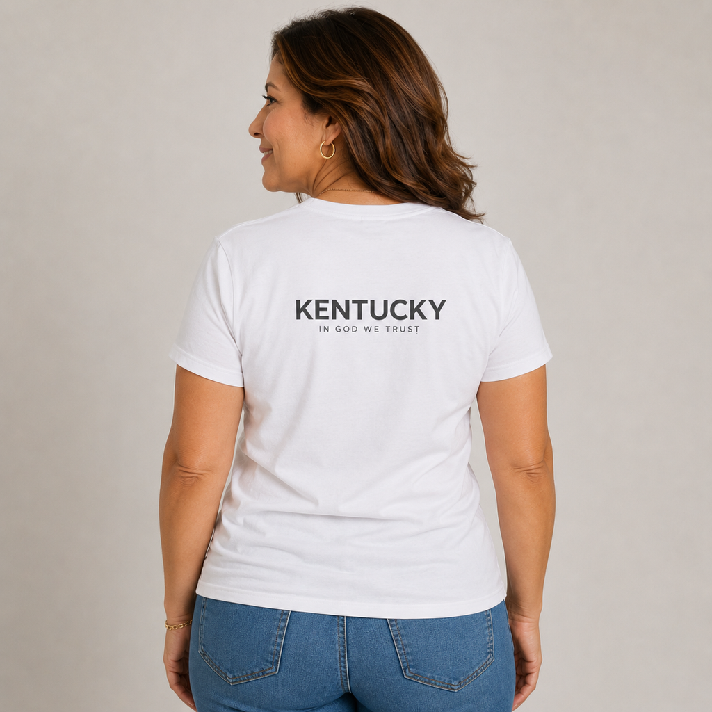 Kentucky All State In God We Trust Unisex Everyday Tee