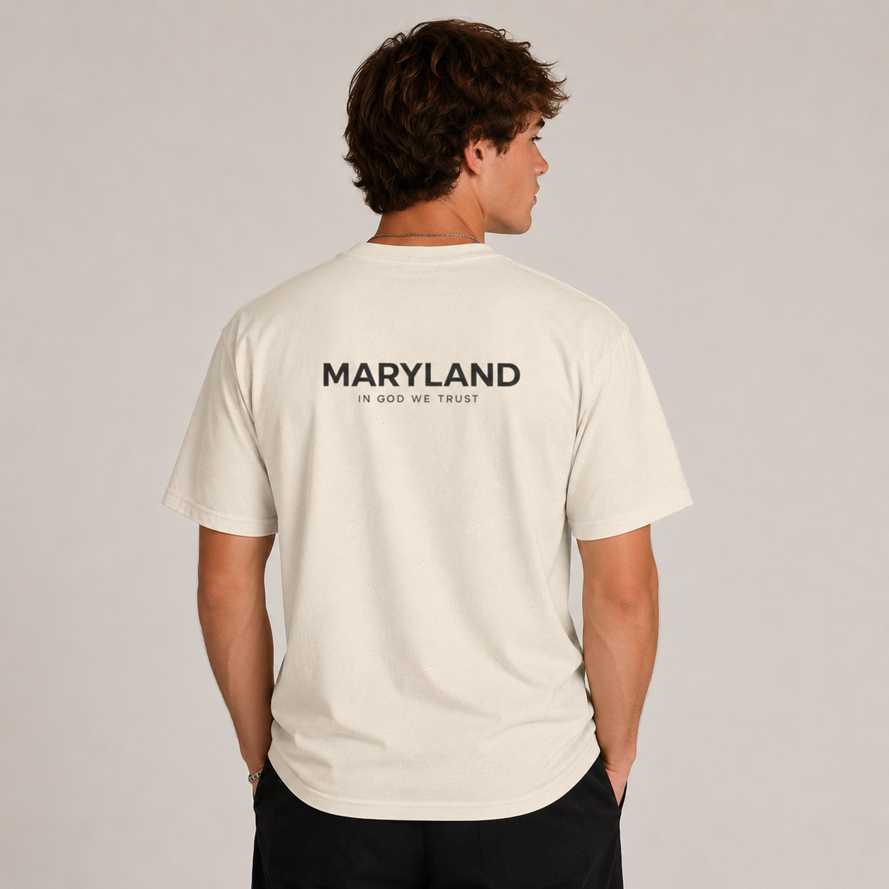Maryland All State In God We Trust Unisex Everyday Tee