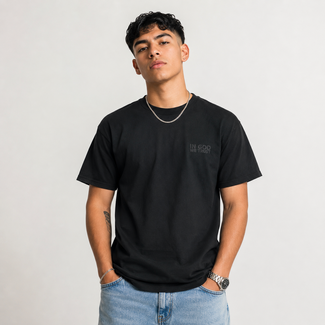 Michigan All State In God We Trust Unisex Everyday Tee