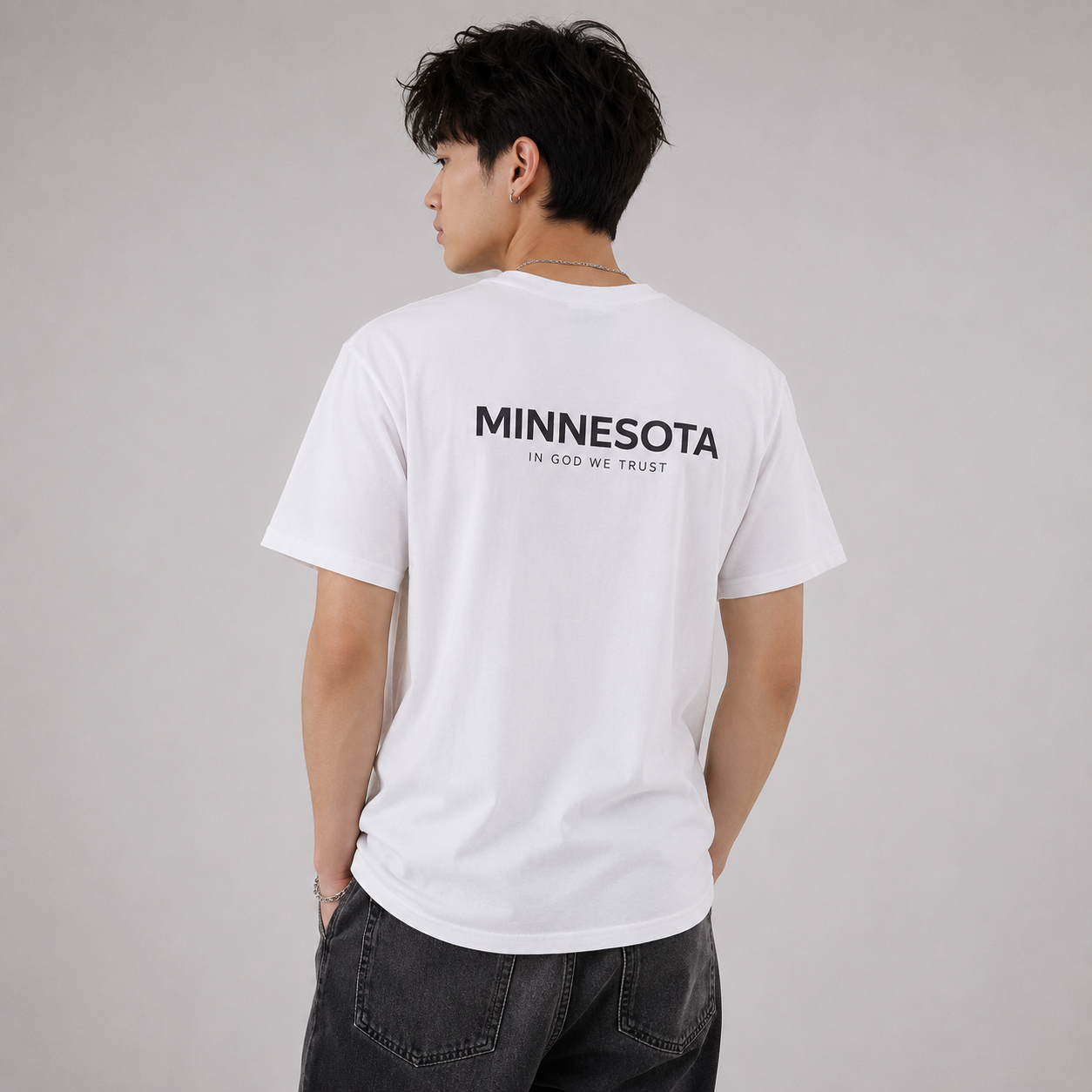 Minnesota All State In God We Trust Unisex Everyday Tee