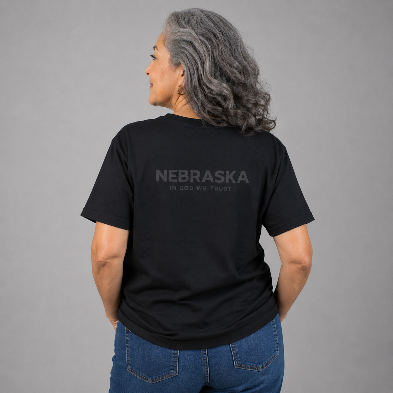 Nebraska All State In God We Trust Unisex Everyday Tee