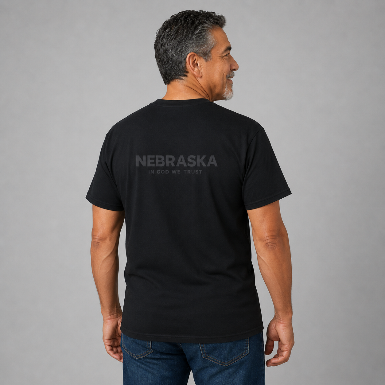 Nebraska All State In God We Trust Unisex Everyday Tee