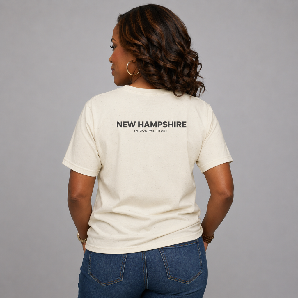 New Hampshire All State In God We Trust Unisex Everyday Tee