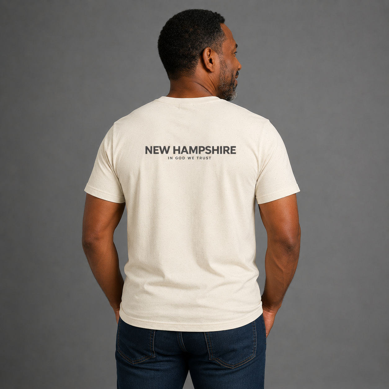 New Hampshire All State In God We Trust Unisex Everyday Tee