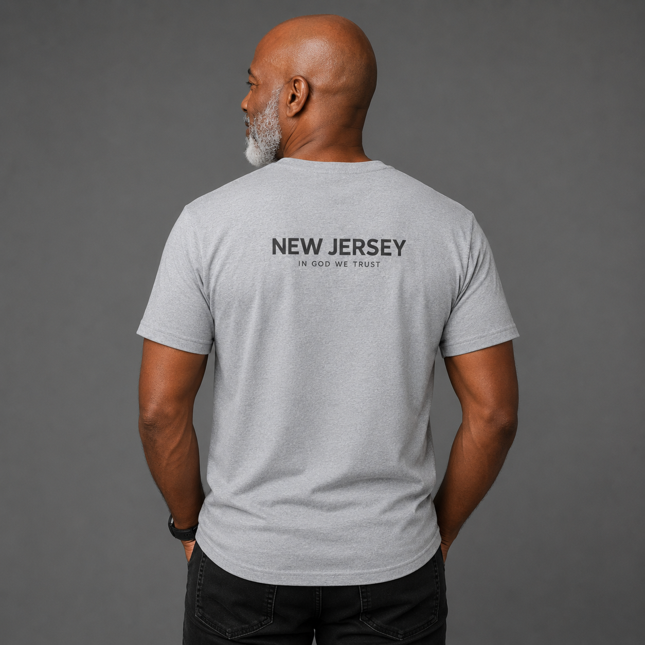 New Jersey All State In God We Trust Unisex Everyday Tee