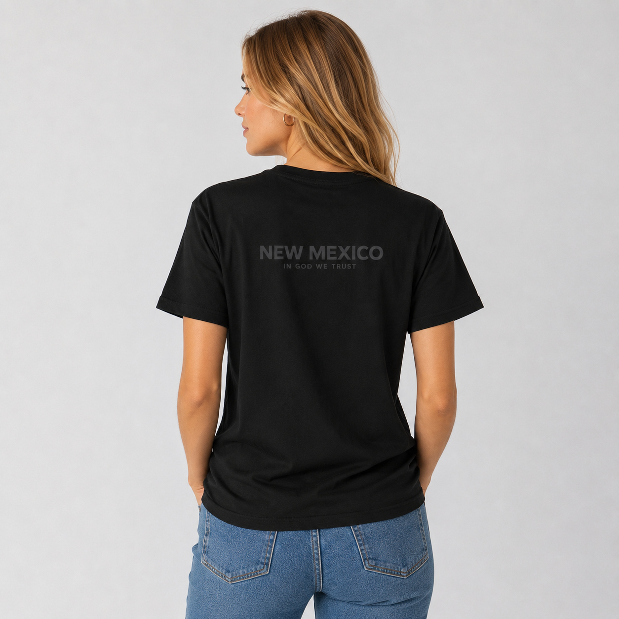 New Mexico All State In God We Trust Unisex Everyday Tee