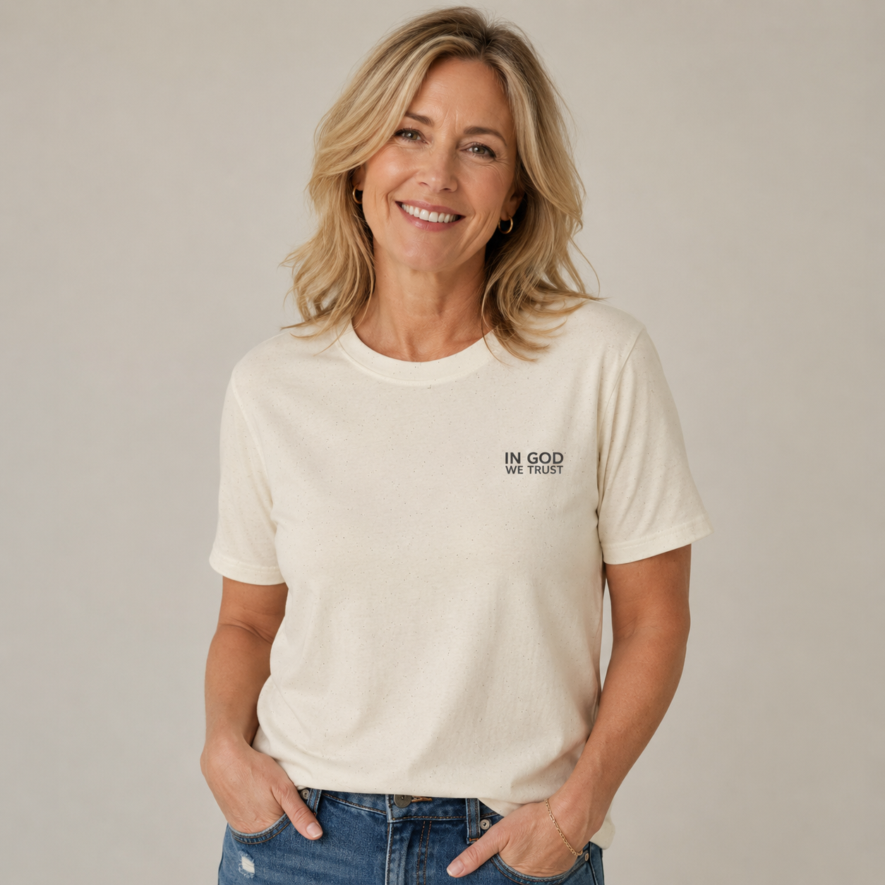 North Carolina All State In God We Trust Unisex Everyday Tee