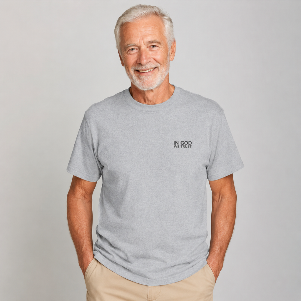 North Dakota All State In God We Trust Unisex Everyday Tee