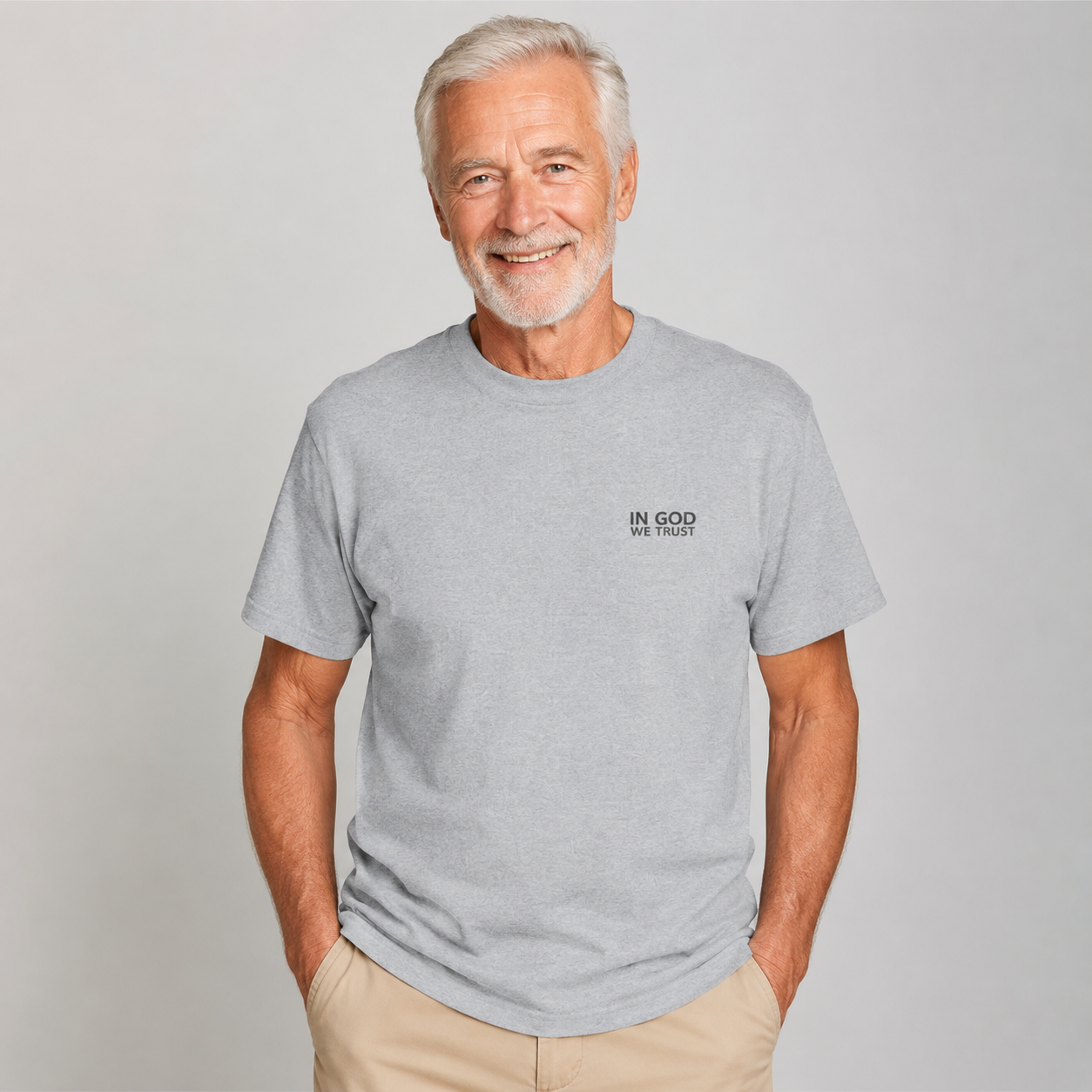 North Dakota All State In God We Trust Unisex Everyday Tee