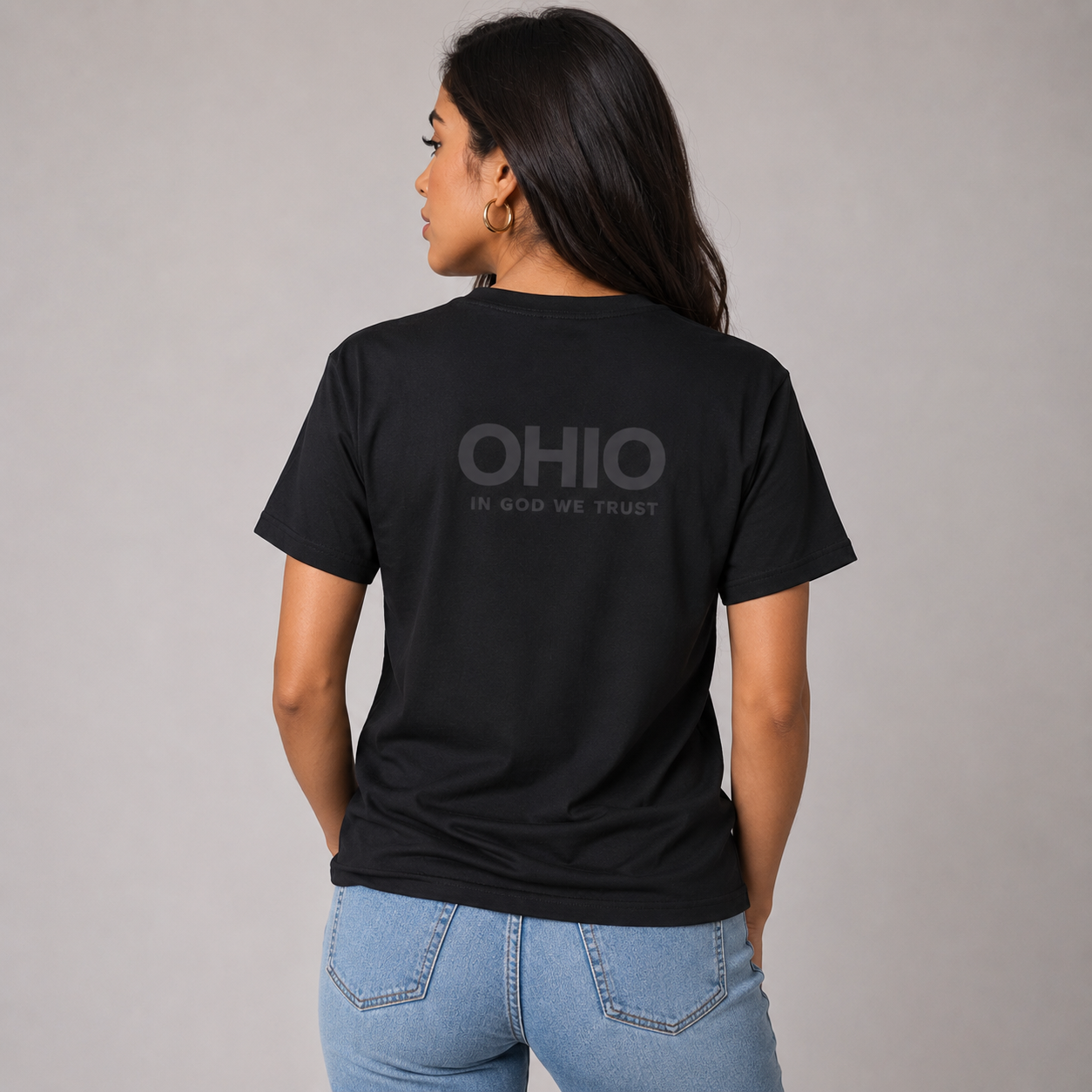 Ohio All State In God We Trust Unisex Everyday Tee