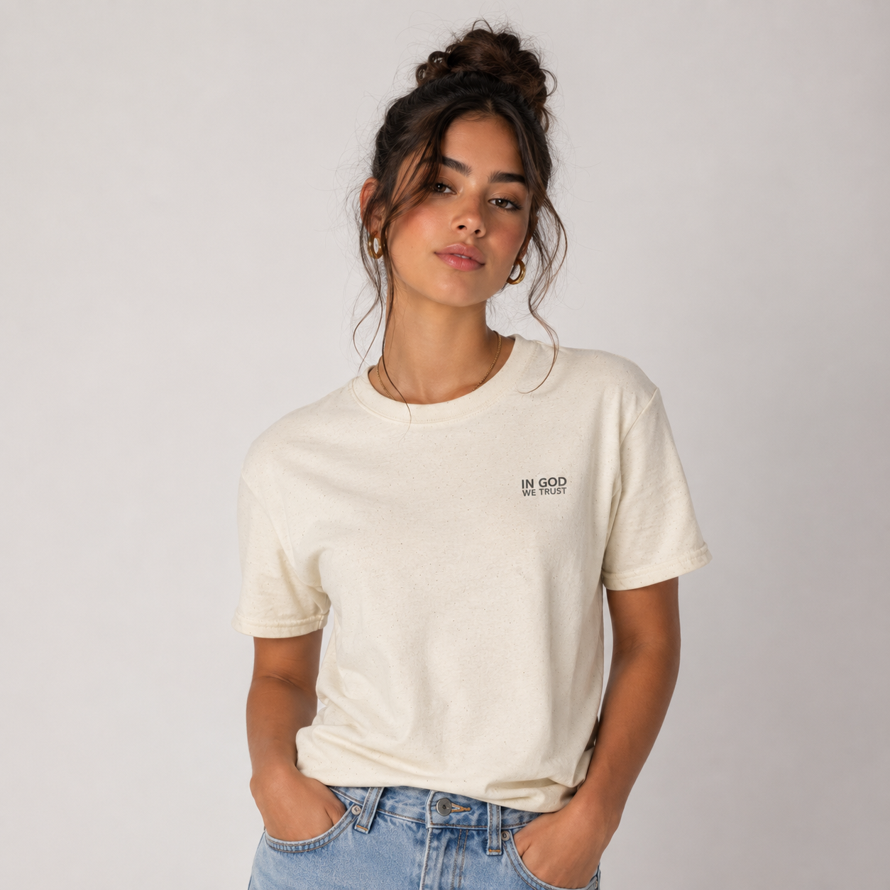 Oklahoma All State In God We Trust Unisex Everyday Tee