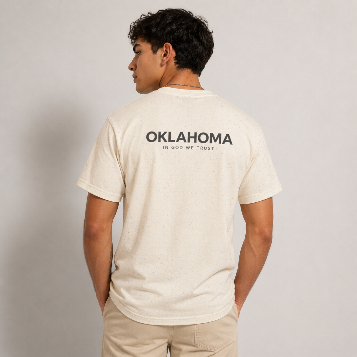 Oklahoma All State In God We Trust Unisex Everyday Tee