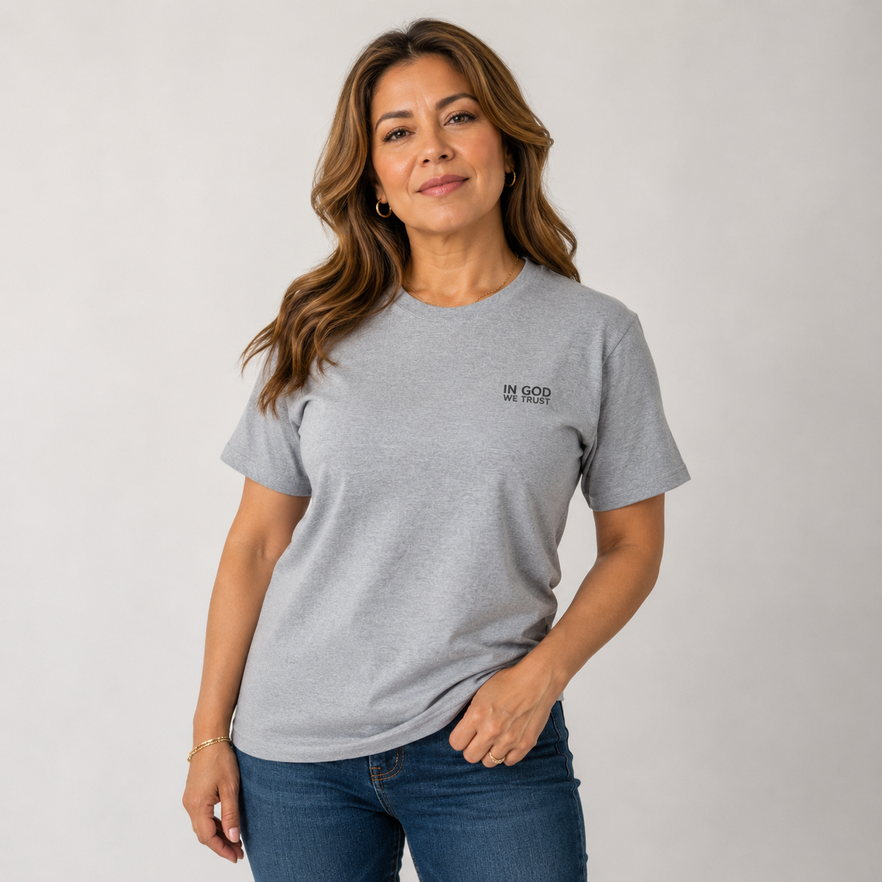 Oregon All State In God We Trust Unisex Everyday Tee