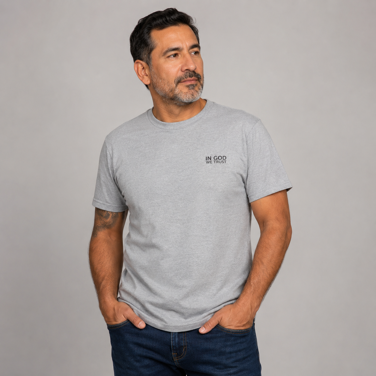 Oregon All State In God We Trust Unisex Everyday Tee
