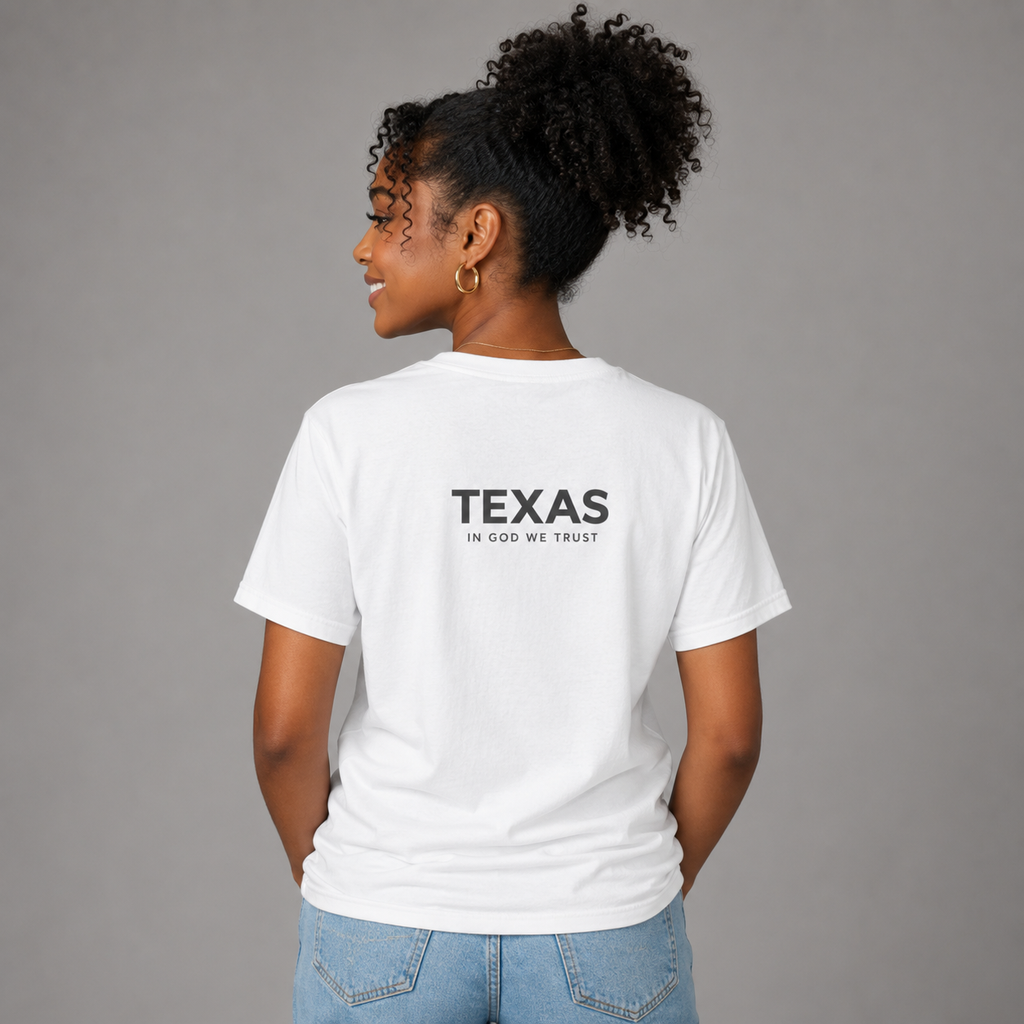 Texas All State In God We Trust Unisex Everyday Tee
