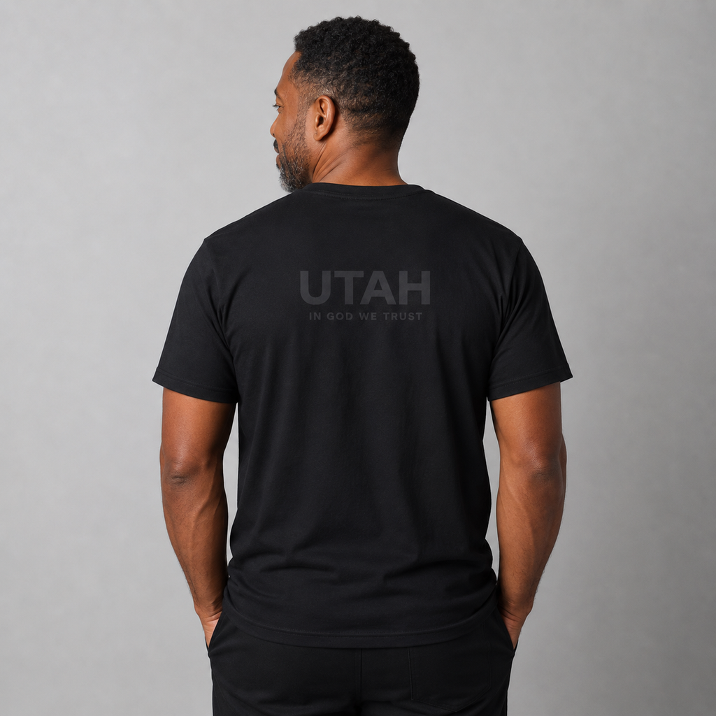 Utah All State In God We Trust Unisex Everyday Tee