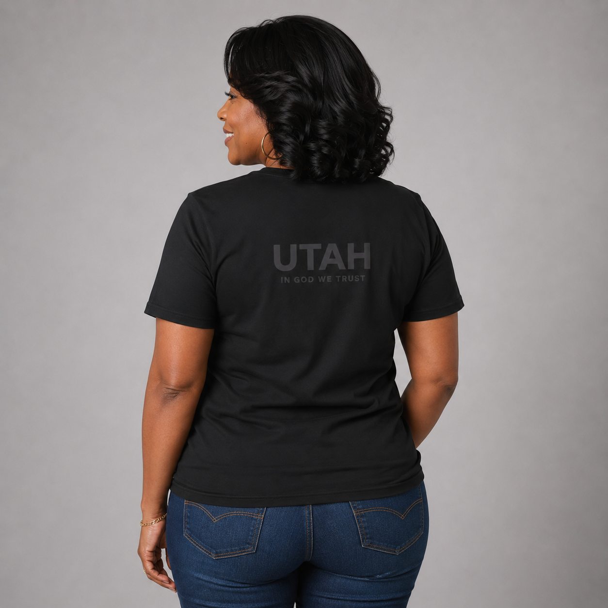 Utah All State In God We Trust Unisex Everyday Tee