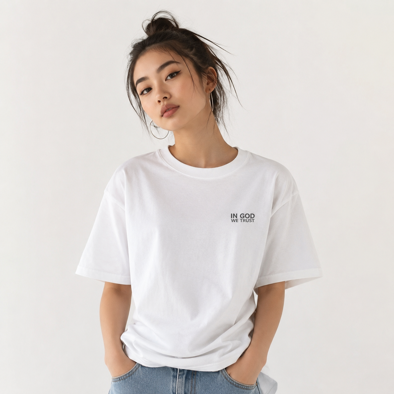 Vermont All State In God We Trust Unisex Everyday Tee