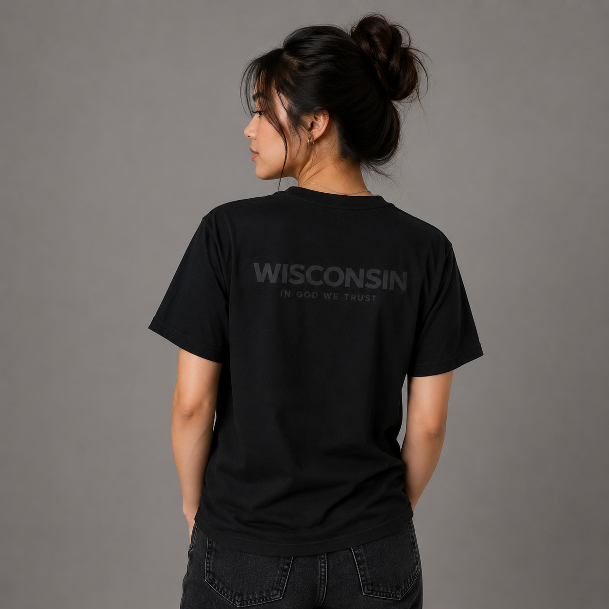 Wisconsin All State In God We Trust Unisex Everyday Tee