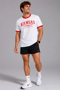 Kansas Running Club 2026 All State Men's Staple Ringer Tee