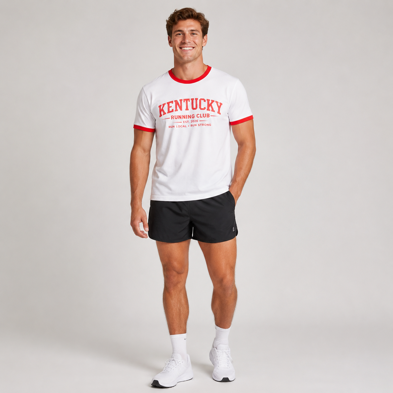 Kentucky Running Club 2026 All State Men's Staple Ringer Tee