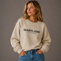 Maryland All State In God We Trust Unisex Crewneck Sweatshirt