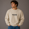 Maine All State In God We Trust Unisex Crewneck Sweatshirt