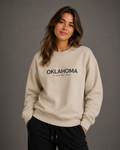 Oklahoma All State In God We Trust Unisex Crewneck Sweatshirt