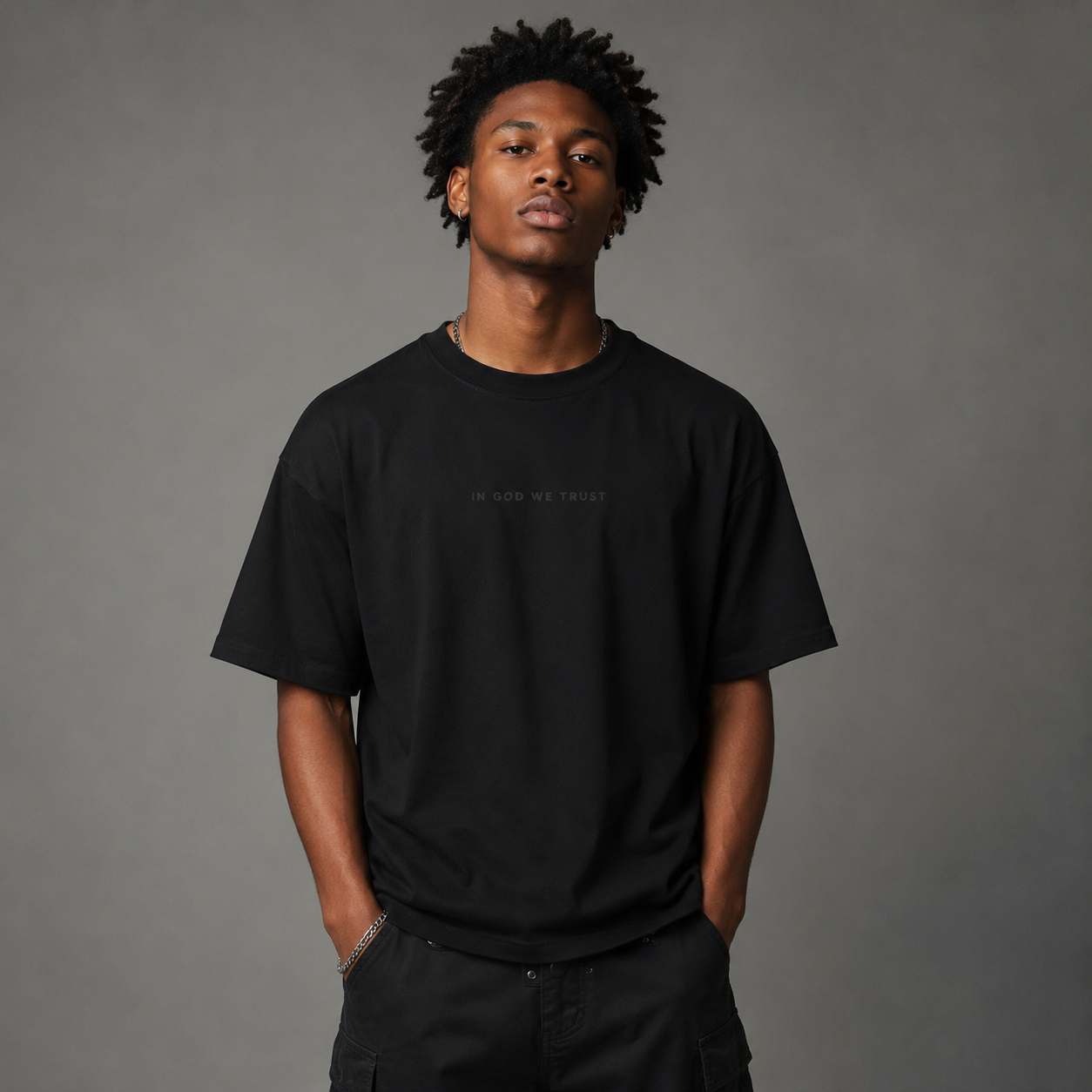Alabama All State In God We Trust Unisex Casual Oversized Boxy Tee
