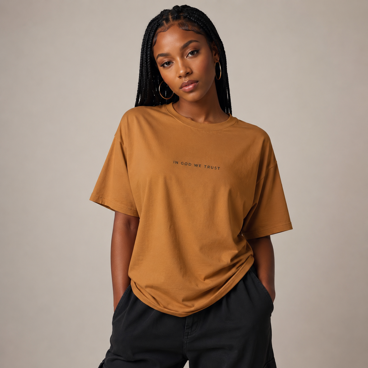 Colorado All State In God We Trust Unisex Casual Oversized Boxy Tee