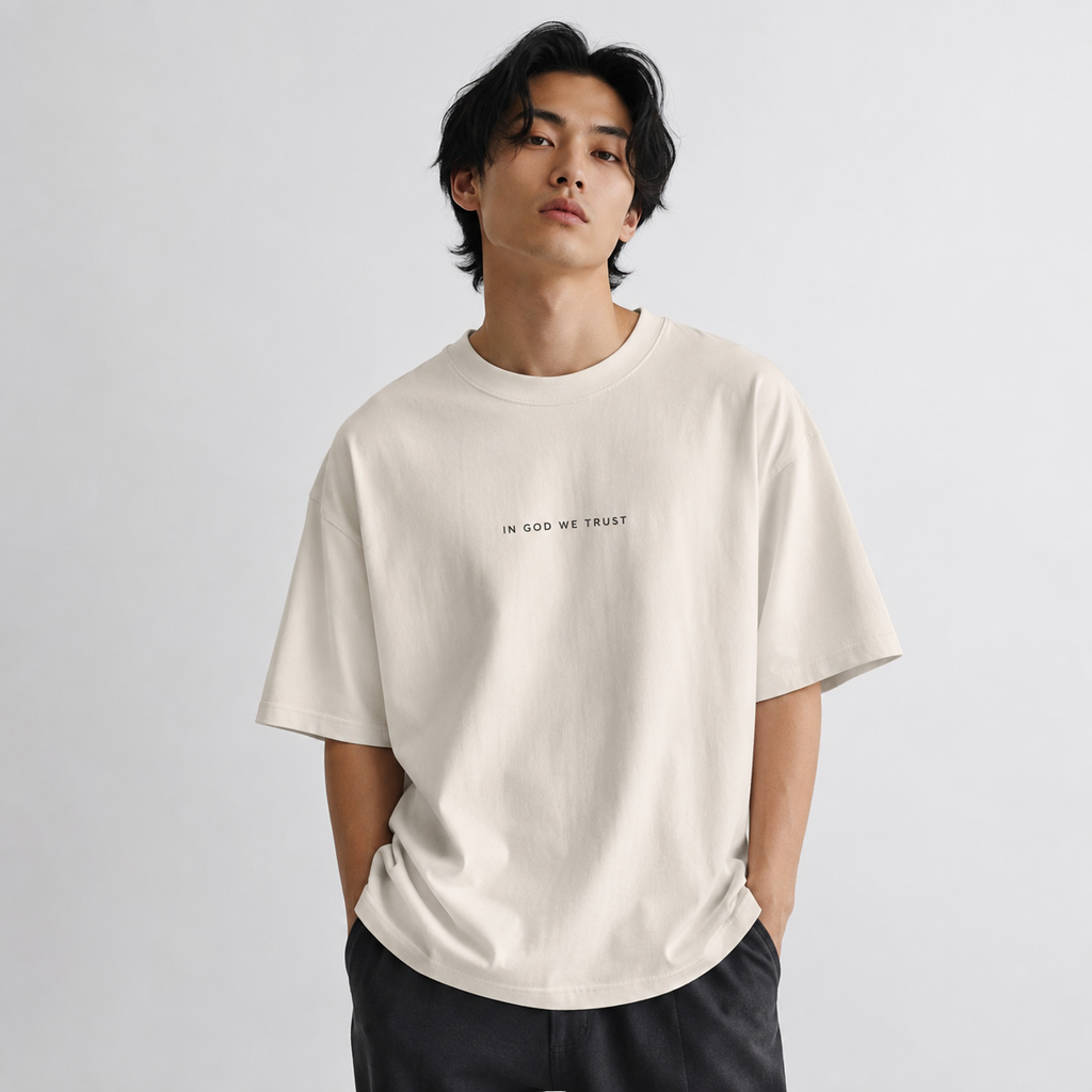 Florida All State In God We Trust Unisex Casual Oversized Boxy Tee