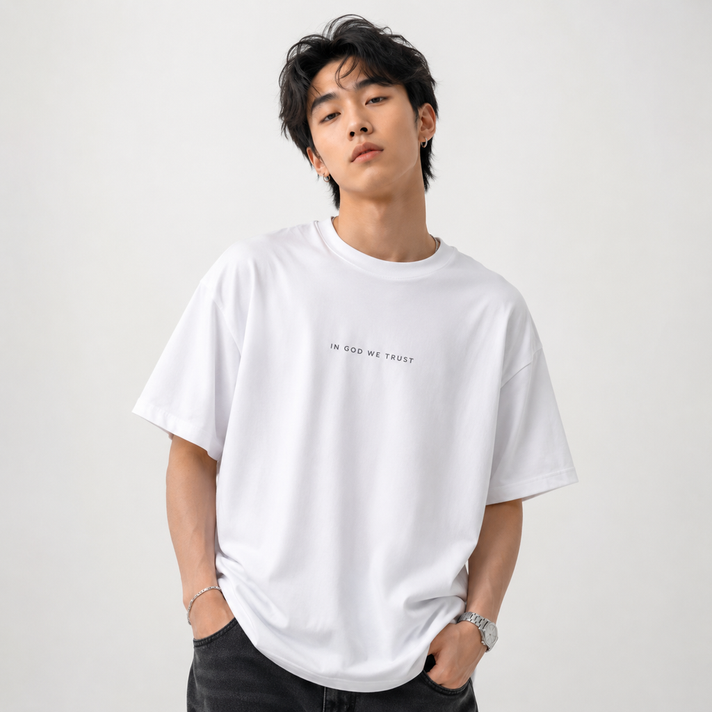 Missouri All State In God We Trust Unisex Casual Oversized Boxy Tee