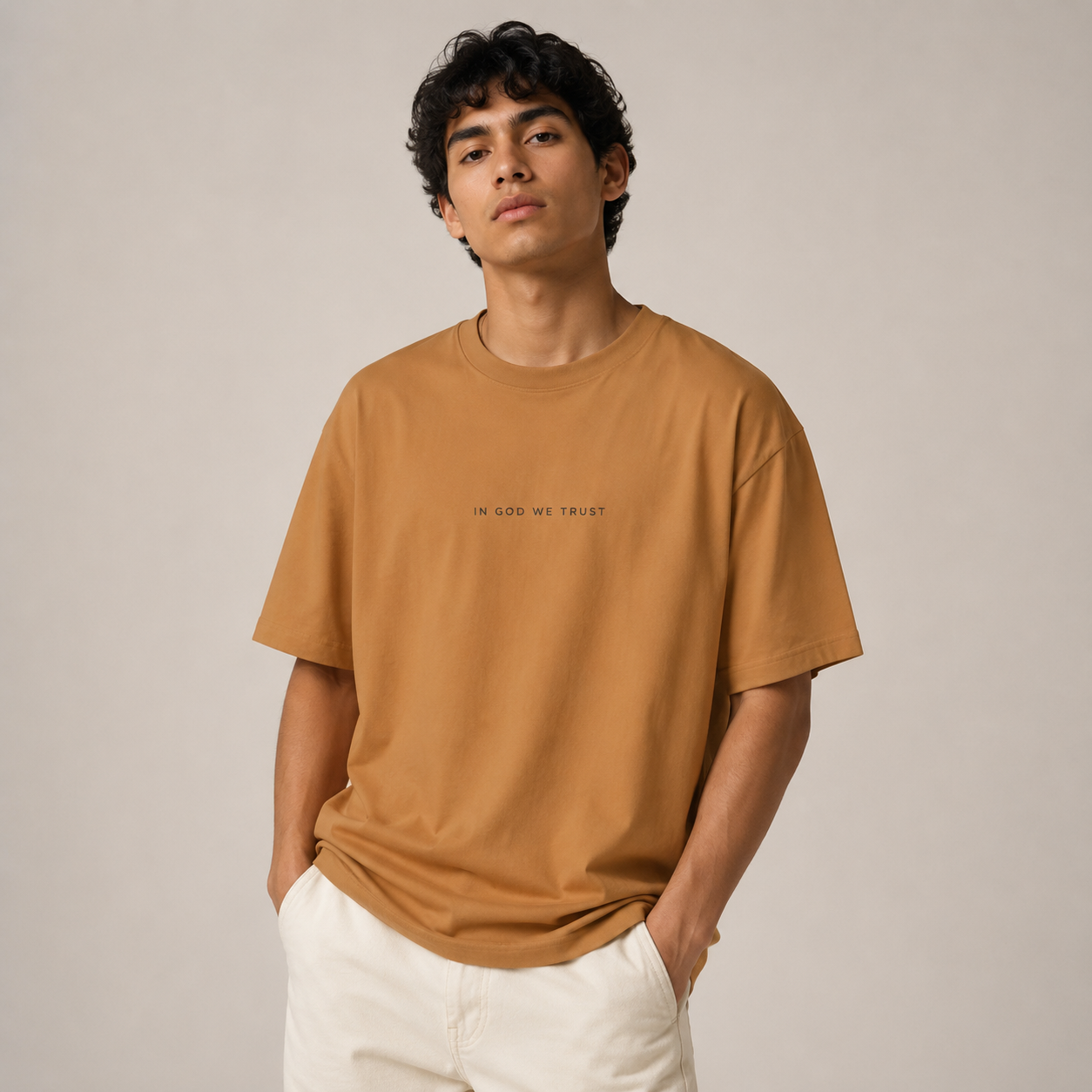Nevada All State In God We Trust Unisex Casual Oversized Boxy Tee