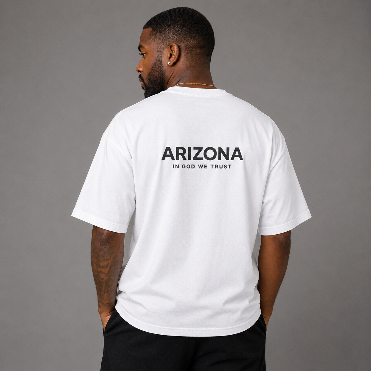 Arizona All State In God We Trust Unisex Max Heavyweight Short Sleeve