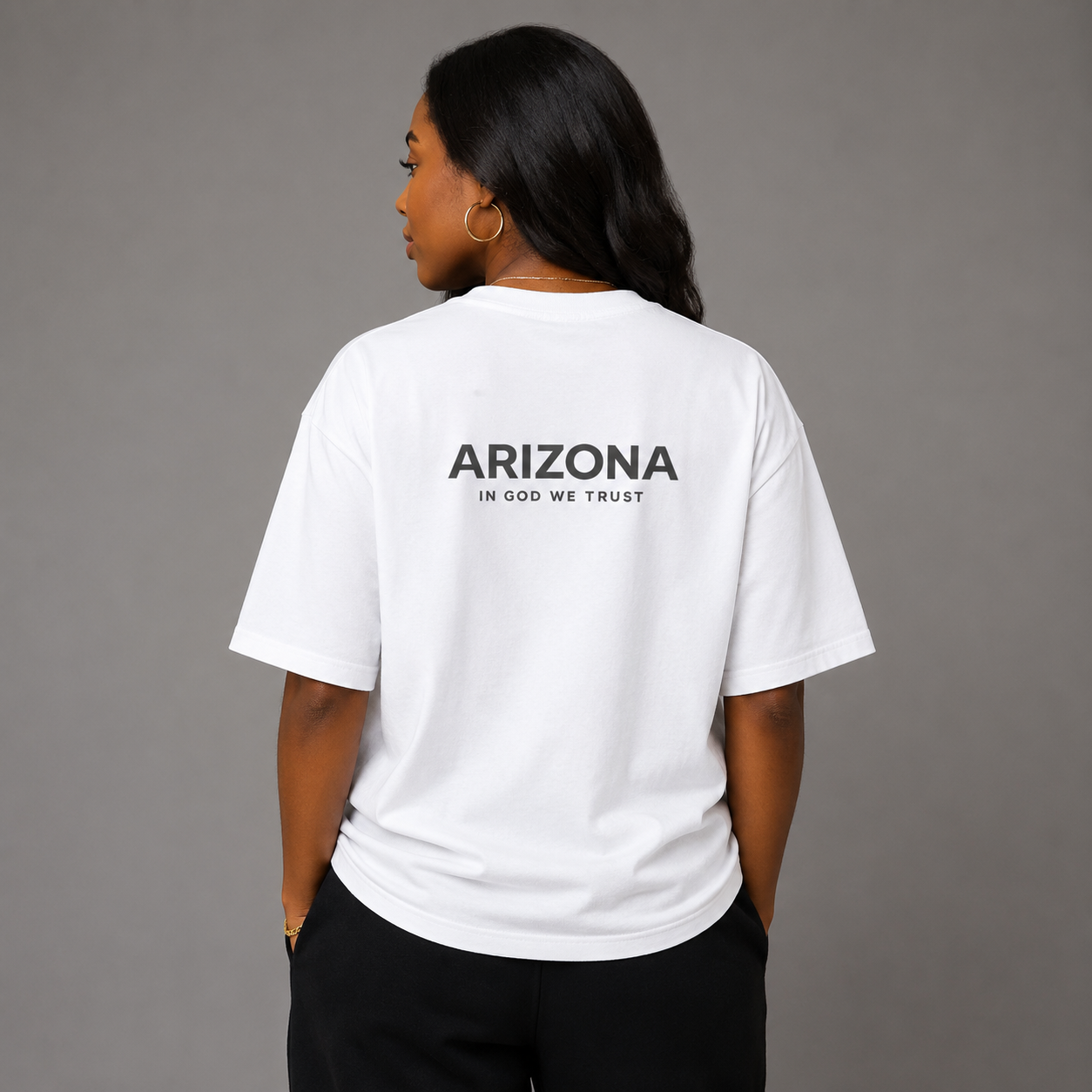 Arizona All State In God We Trust Unisex Max Heavyweight Short Sleeve
